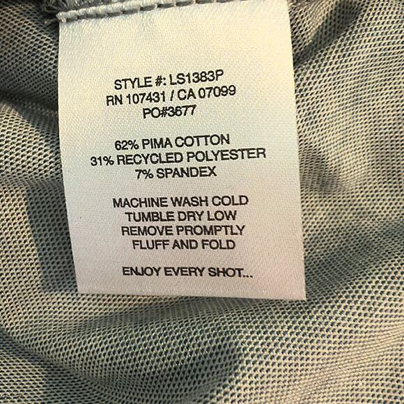 LINKSOUL Men's Astoria Wicking Polo Golf Shirt Blue-Green Size XL NWOT - Picture 6 of 11